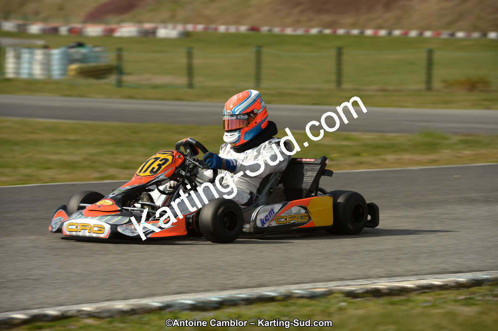 10/03/2013 : 1ère manche du Trophée Vincent Sanchez à Lavelanet (Photos Antoine Camblor) 2013 — karting