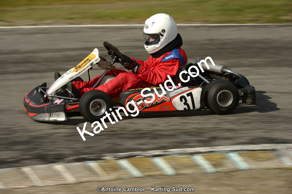10/03/2013 : 1ère manche du Trophée Vincent Sanchez à Lavelanet (Photos Antoine Camblor) 2013 — karting