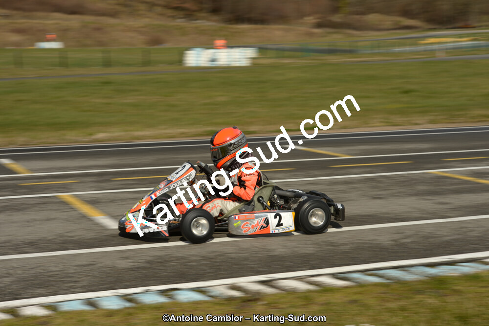 10/03/2013 : 1ère manche du Trophée Vincent Sanchez à Lavelanet (Photos Antoine Camblor) 2013 — karting