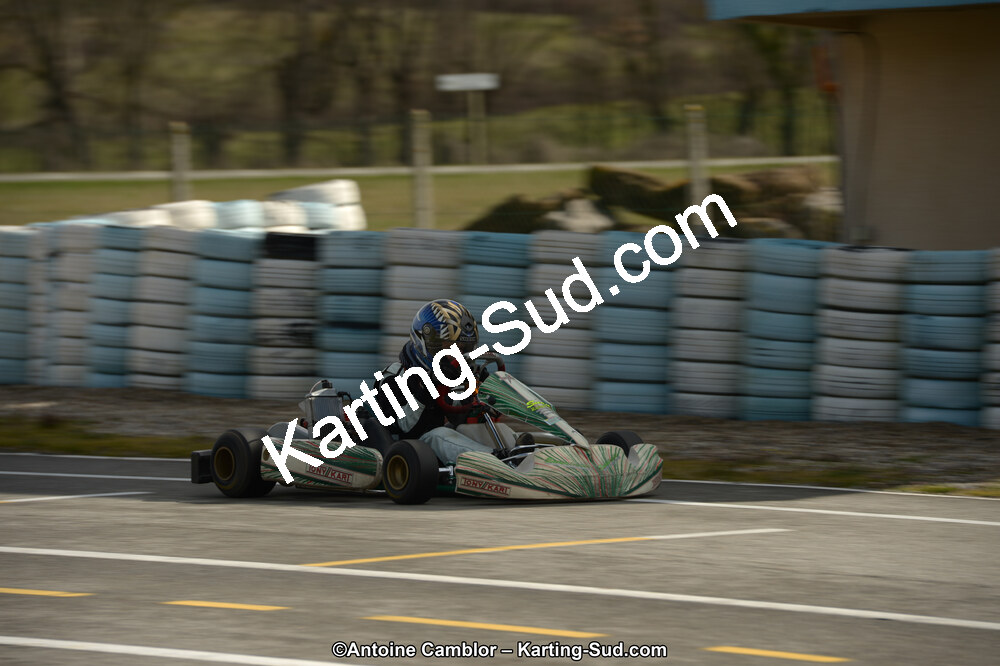 10/03/2013 : 1ère manche du Trophée Vincent Sanchez à Lavelanet (Photos Antoine Camblor) 2013 — karting