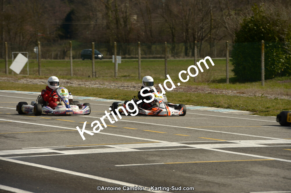 10/03/2013 : 1ère manche du Trophée Vincent Sanchez à Lavelanet (Photos Antoine Camblor) 2013 — karting