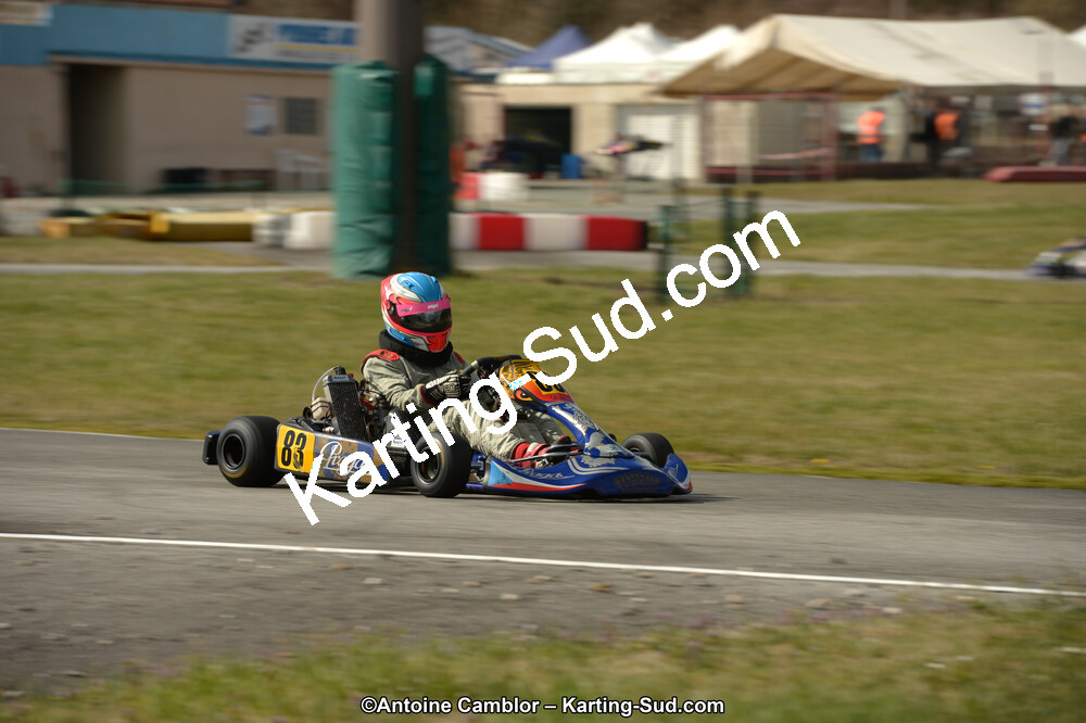 10/03/2013 : 1ère manche du Trophée Vincent Sanchez à Lavelanet (Photos Antoine Camblor) 2013 — karting