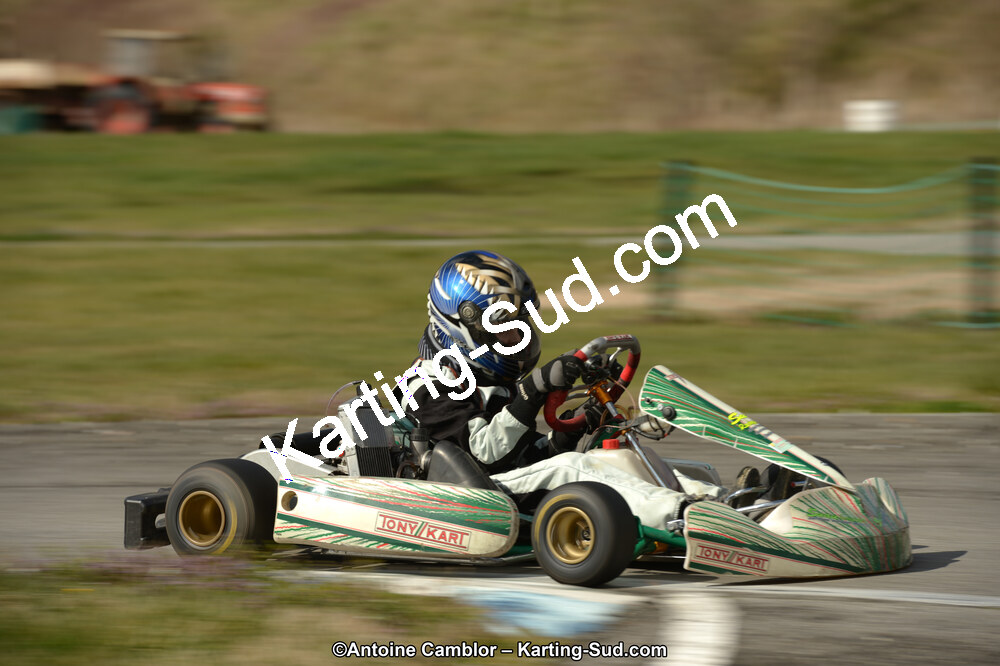 10/03/2013 : 1ère manche du Trophée Vincent Sanchez à Lavelanet (Photos Antoine Camblor) 2013 — karting