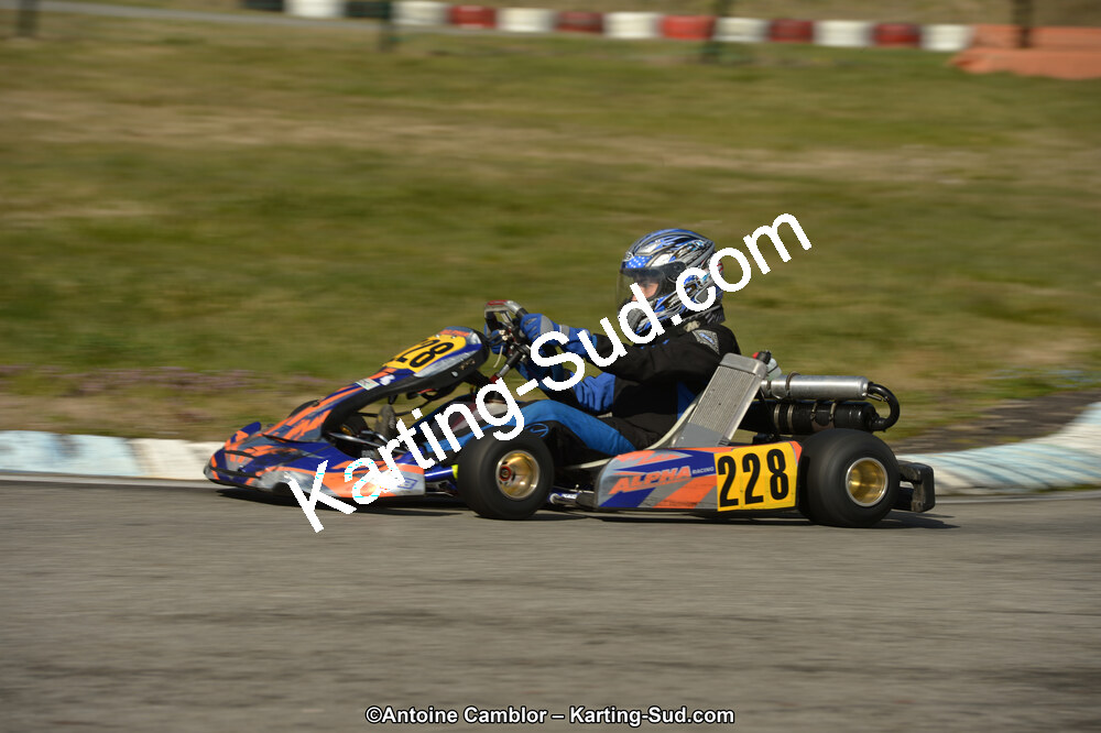 10/03/2013 : 1ère manche du Trophée Vincent Sanchez à Lavelanet (Photos Antoine Camblor) 2013 — karting
