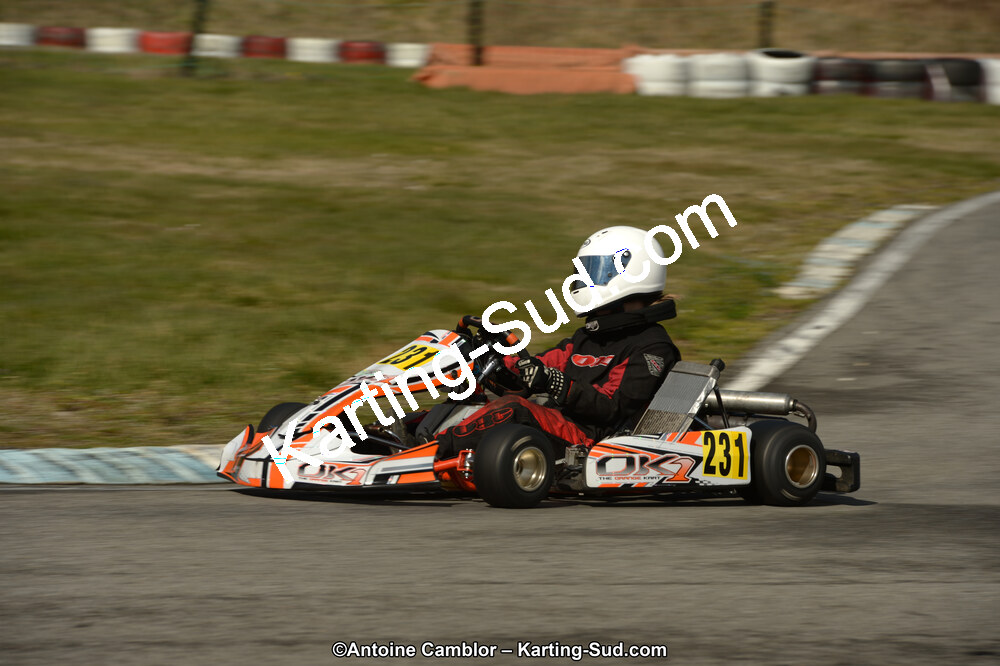 10/03/2013 : 1ère manche du Trophée Vincent Sanchez à Lavelanet (Photos Antoine Camblor) 2013 — karting