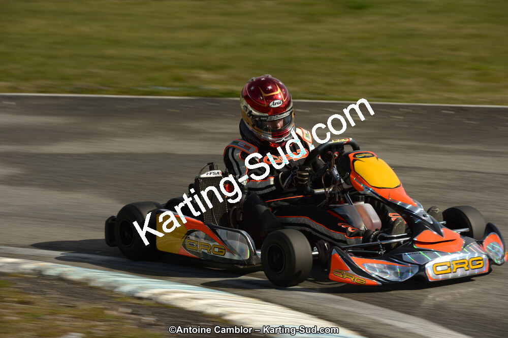 10/03/2013 : 1ère manche du Trophée Vincent Sanchez à Lavelanet (Photos Antoine Camblor) 2013 — karting