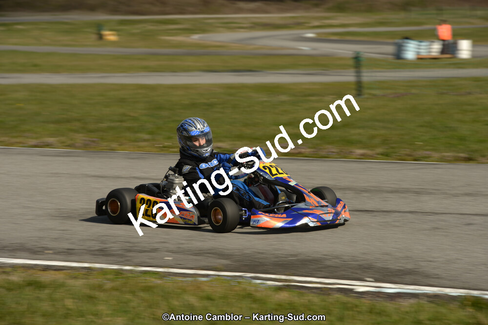 10/03/2013 : 1ère manche du Trophée Vincent Sanchez à Lavelanet (Photos Antoine Camblor) 2013 — karting