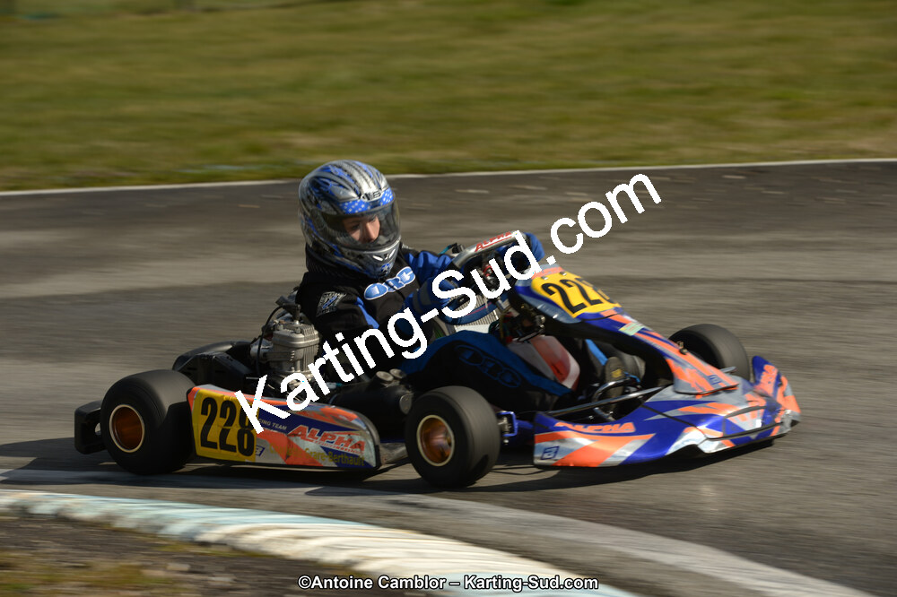 10/03/2013 : 1ère manche du Trophée Vincent Sanchez à Lavelanet (Photos Antoine Camblor) 2013 — karting