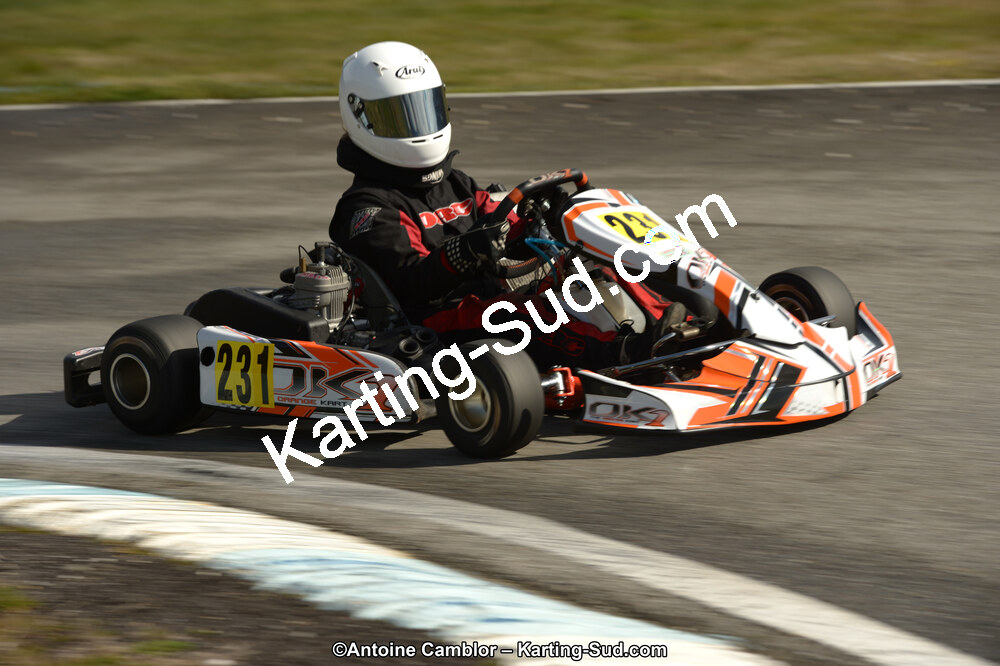 10/03/2013 : 1ère manche du Trophée Vincent Sanchez à Lavelanet (Photos Antoine Camblor) 2013 — karting