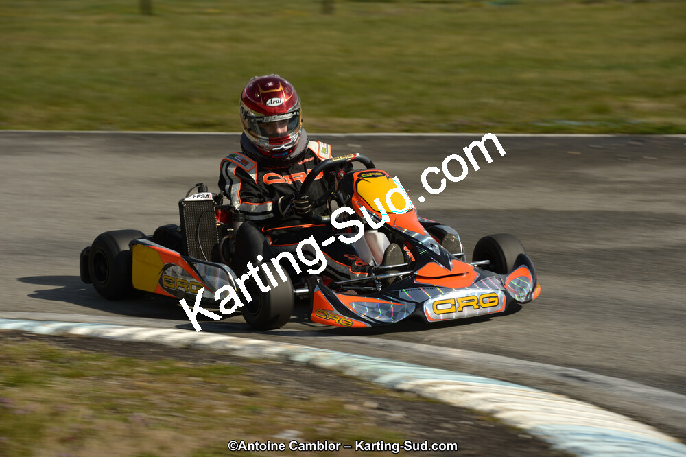 10/03/2013 : 1ère manche du Trophée Vincent Sanchez à Lavelanet (Photos Antoine Camblor) 2013 — karting