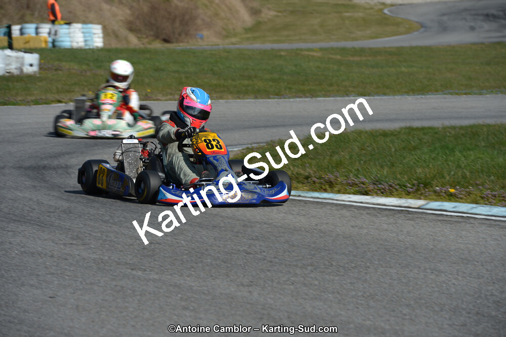 10/03/2013 : 1ère manche du Trophée Vincent Sanchez à Lavelanet (Photos Antoine Camblor) 2013 — karting