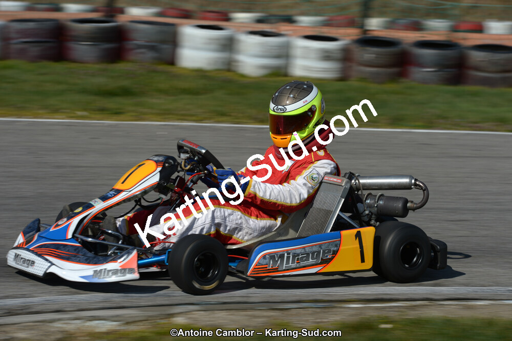 10/03/2013 : 1ère manche du Trophée Vincent Sanchez à Lavelanet (Photos Antoine Camblor) 2013 — karting