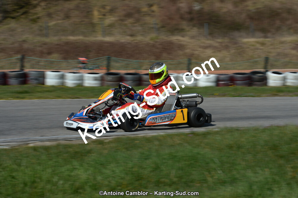 10/03/2013 : 1ère manche du Trophée Vincent Sanchez à Lavelanet (Photos Antoine Camblor) 2013 — karting