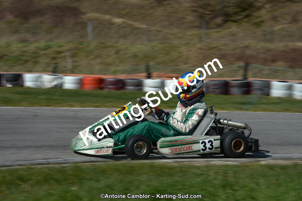 10/03/2013 : 1ère manche du Trophée Vincent Sanchez à Lavelanet (Photos Antoine Camblor) 2013 — karting