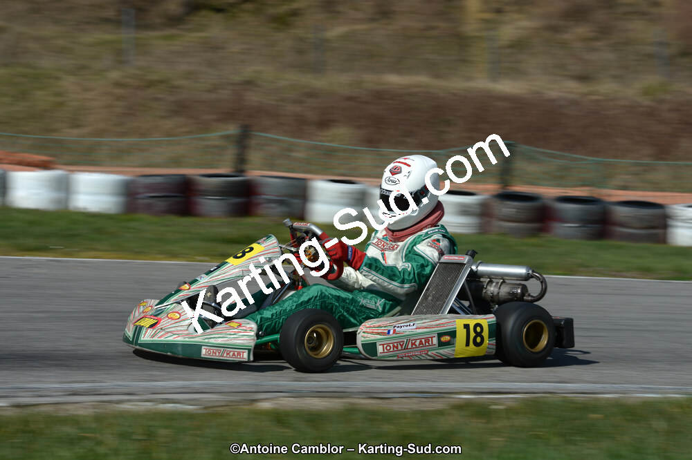 10/03/2013 : 1ère manche du Trophée Vincent Sanchez à Lavelanet (Photos Antoine Camblor) 2013 — karting