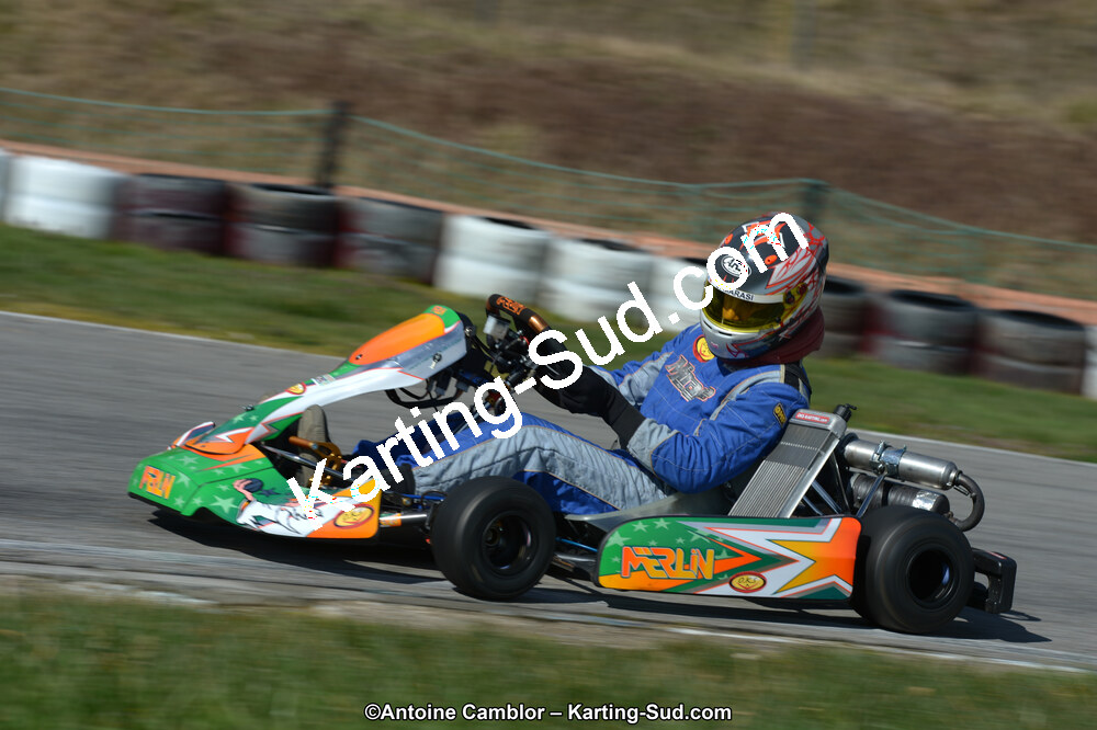 10/03/2013 : 1ère manche du Trophée Vincent Sanchez à Lavelanet (Photos Antoine Camblor) 2013 — karting