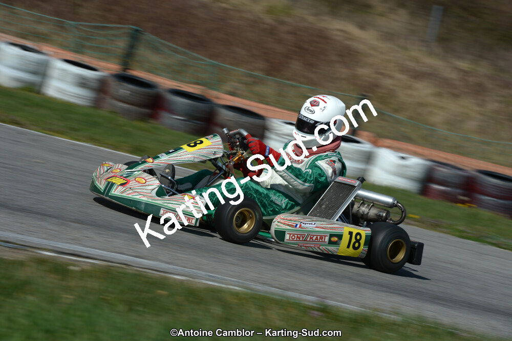 10/03/2013 : 1ère manche du Trophée Vincent Sanchez à Lavelanet (Photos Antoine Camblor) 2013 — karting