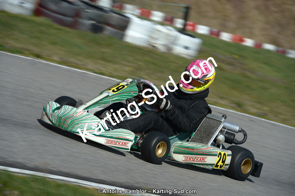 10/03/2013 : 1ère manche du Trophée Vincent Sanchez à Lavelanet (Photos Antoine Camblor) 2013 — karting