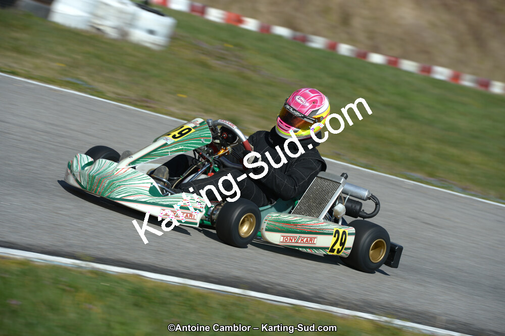 10/03/2013 : 1ère manche du Trophée Vincent Sanchez à Lavelanet (Photos Antoine Camblor) 2013 — karting