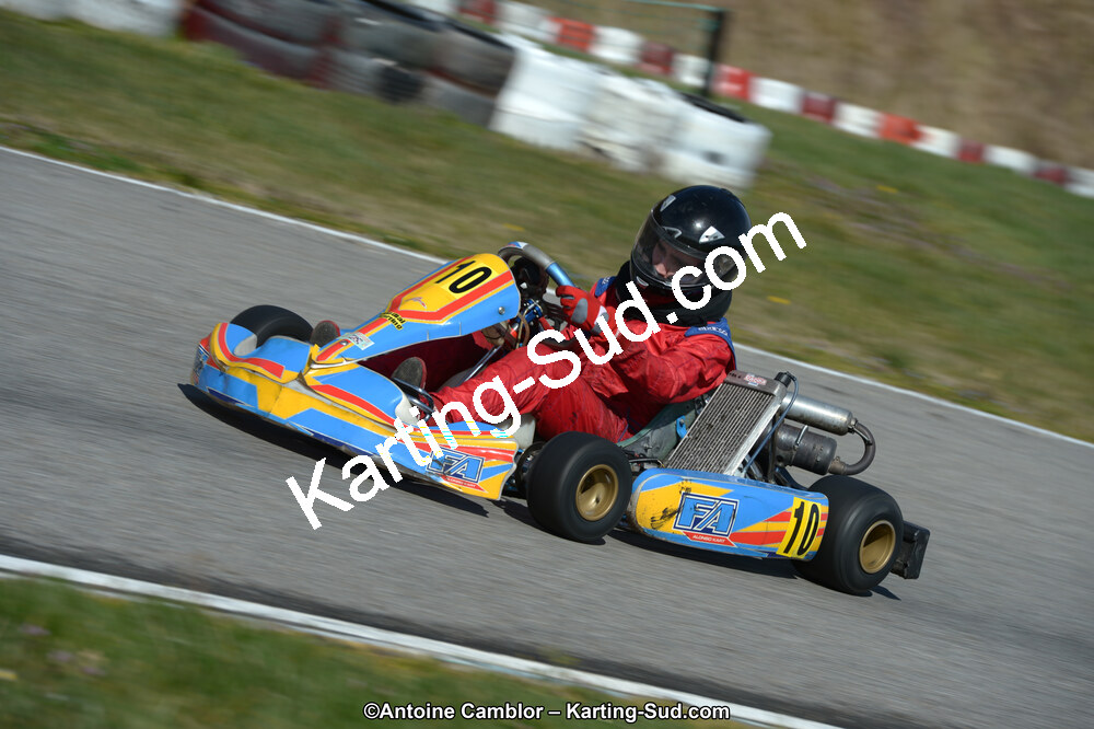 10/03/2013 : 1ère manche du Trophée Vincent Sanchez à Lavelanet (Photos Antoine Camblor) 2013 — karting