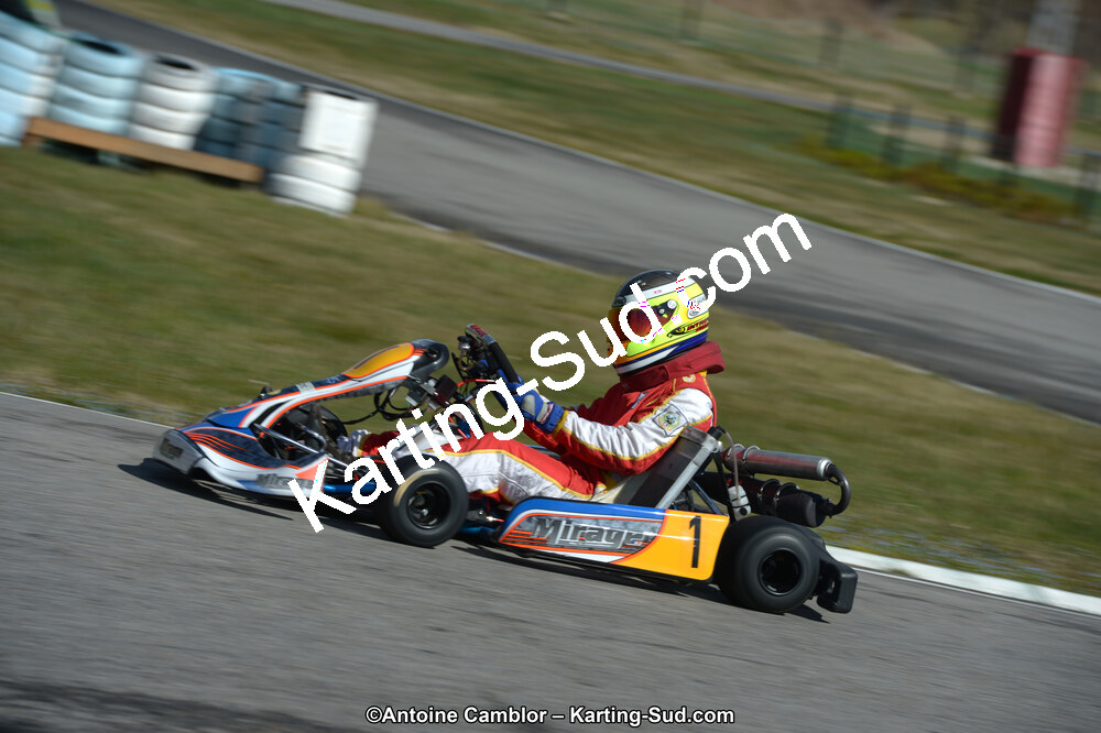 10/03/2013 : 1ère manche du Trophée Vincent Sanchez à Lavelanet (Photos Antoine Camblor) 2013 — karting
