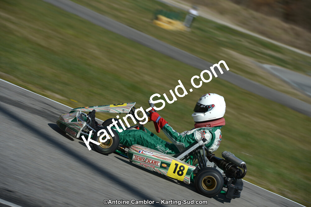 10/03/2013 : 1ère manche du Trophée Vincent Sanchez à Lavelanet (Photos Antoine Camblor) 2013 — karting