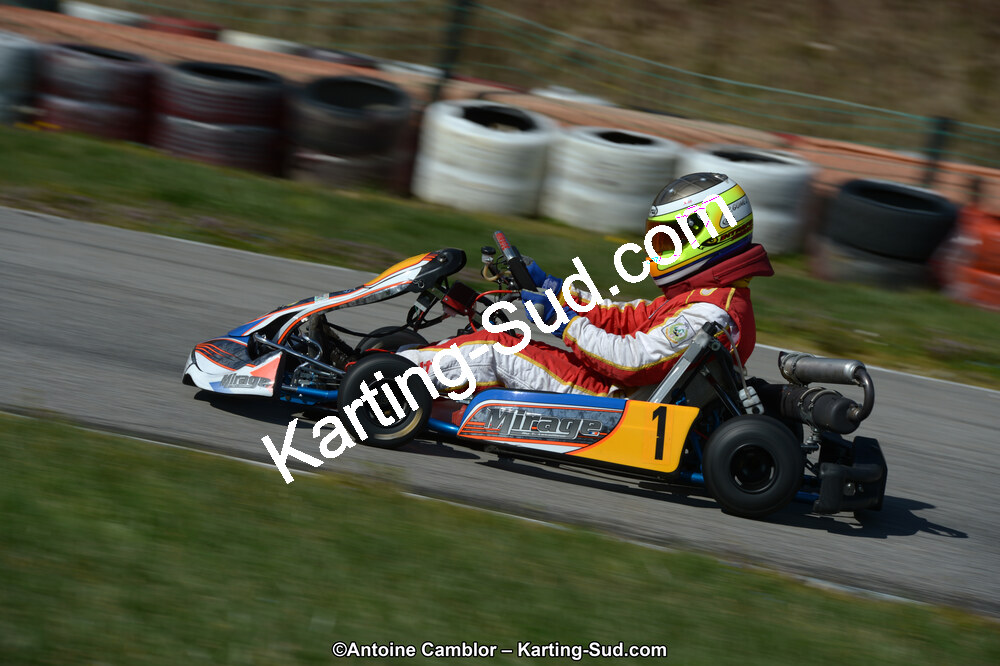 10/03/2013 : 1ère manche du Trophée Vincent Sanchez à Lavelanet (Photos Antoine Camblor) 2013 — karting