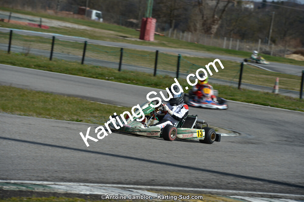 10/03/2013 : 1ère manche du Trophée Vincent Sanchez à Lavelanet (Photos Antoine Camblor) 2013 — karting