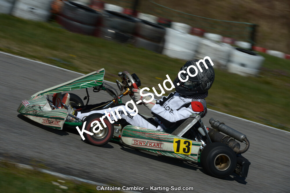 10/03/2013 : 1ère manche du Trophée Vincent Sanchez à Lavelanet (Photos Antoine Camblor) 2013 — karting