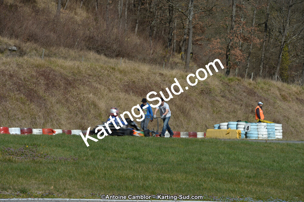 10/03/2013 : 1ère manche du Trophée Vincent Sanchez à Lavelanet (Photos Antoine Camblor) 2013 — karting