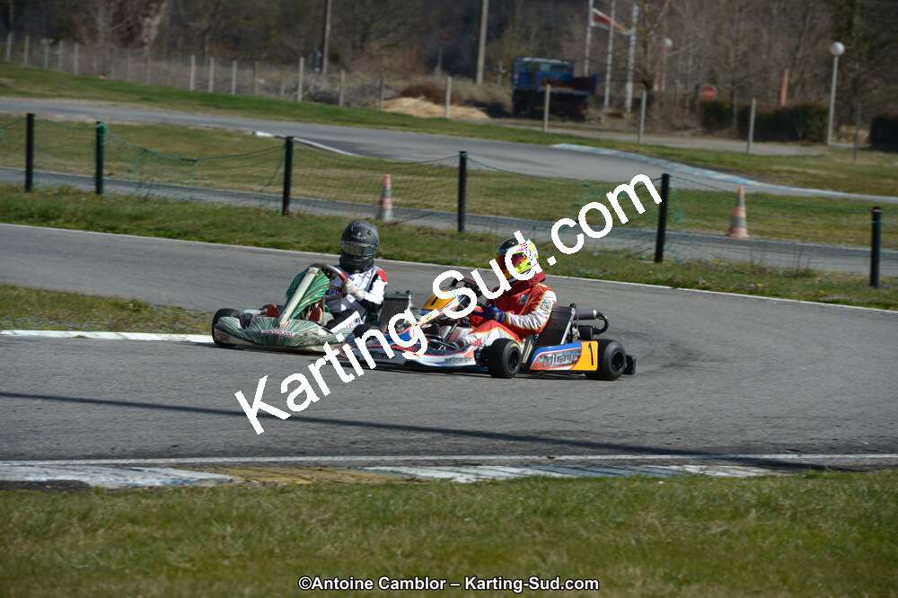 10/03/2013 : 1ère manche du Trophée Vincent Sanchez à Lavelanet (Photos Antoine Camblor) 2013 — karting