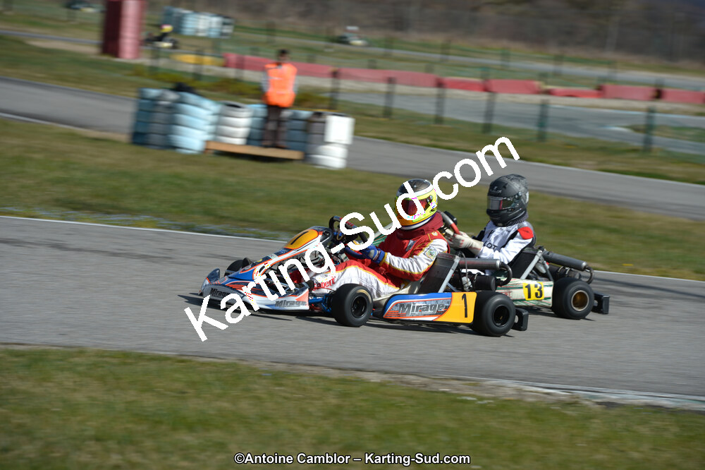 10/03/2013 : 1ère manche du Trophée Vincent Sanchez à Lavelanet (Photos Antoine Camblor) 2013 — karting
