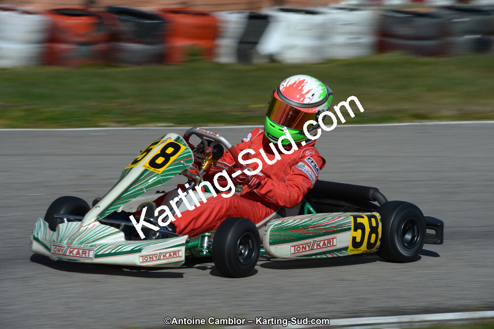10/03/2013 : 1ère manche du Trophée Vincent Sanchez à Lavelanet (Photos Antoine Camblor) 2013 — karting