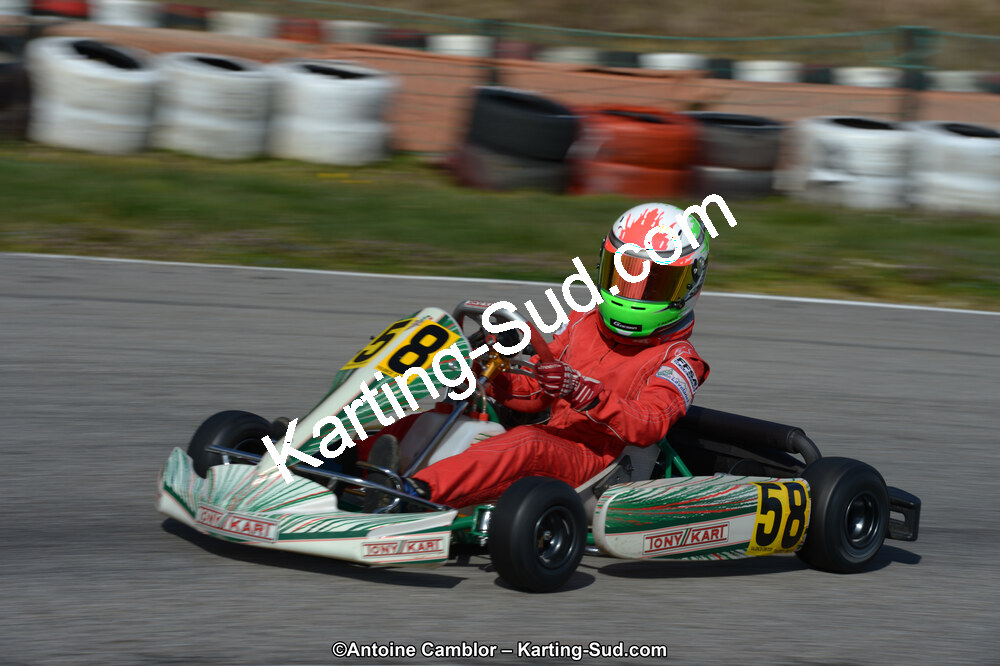 10/03/2013 : 1ère manche du Trophée Vincent Sanchez à Lavelanet (Photos Antoine Camblor) 2013 — karting