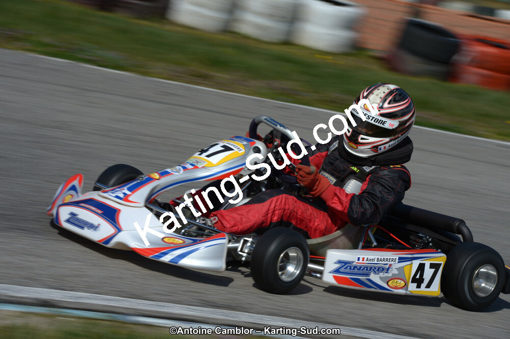 10/03/2013 : 1ère manche du Trophée Vincent Sanchez à Lavelanet (Photos Antoine Camblor) 2013 — karting