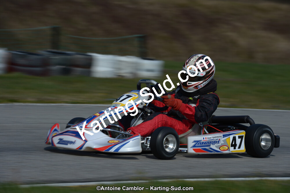10/03/2013 : 1ère manche du Trophée Vincent Sanchez à Lavelanet (Photos Antoine Camblor) 2013 — karting