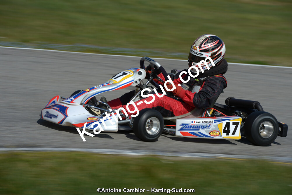 10/03/2013 : 1ère manche du Trophée Vincent Sanchez à Lavelanet (Photos Antoine Camblor) 2013 — karting