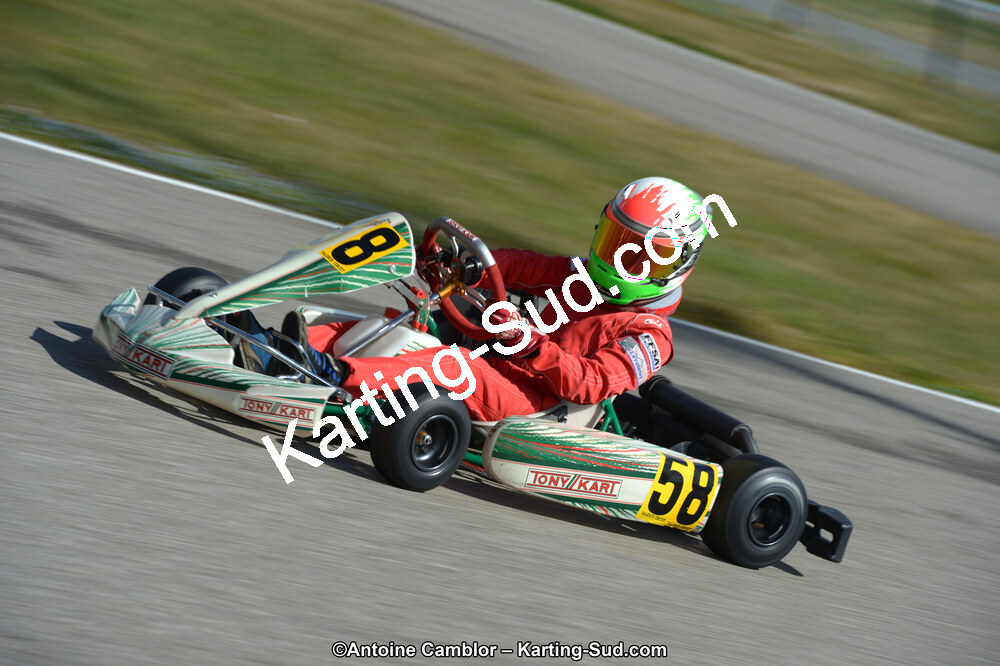 10/03/2013 : 1ère manche du Trophée Vincent Sanchez à Lavelanet (Photos Antoine Camblor) 2013 — karting