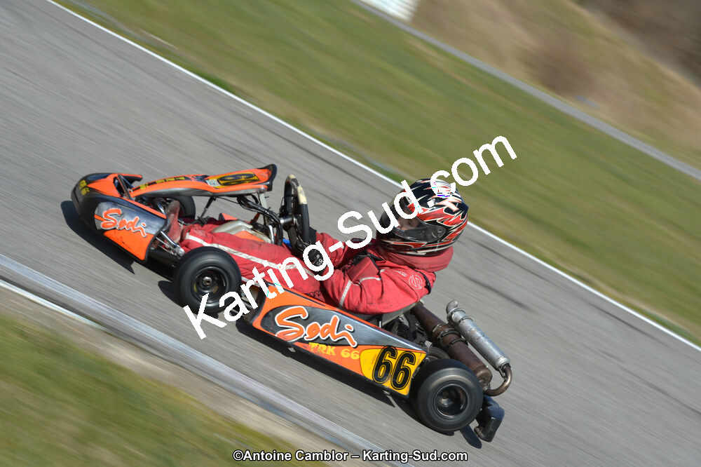 10/03/2013 : 1ère manche du Trophée Vincent Sanchez à Lavelanet (Photos Antoine Camblor) 2013 — karting