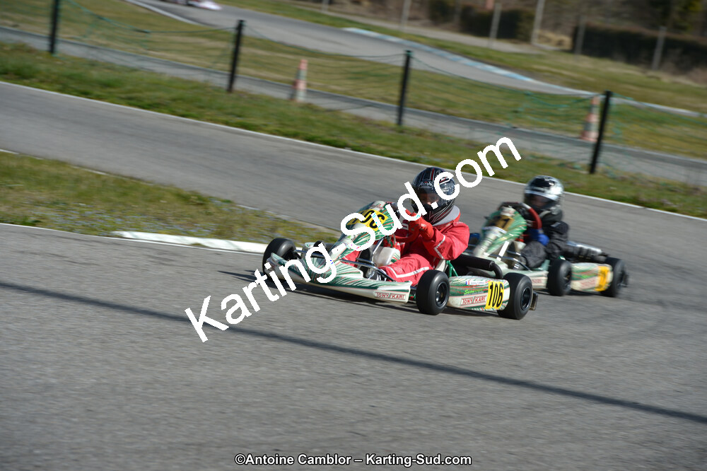 10/03/2013 : 1ère manche du Trophée Vincent Sanchez à Lavelanet (Photos Antoine Camblor) 2013 — karting