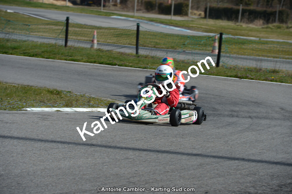 10/03/2013 : 1ère manche du Trophée Vincent Sanchez à Lavelanet (Photos Antoine Camblor) 2013 — karting