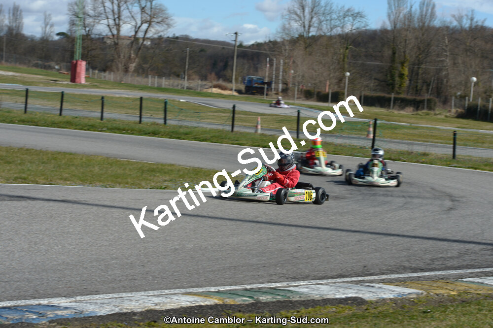 10/03/2013 : 1ère manche du Trophée Vincent Sanchez à Lavelanet (Photos Antoine Camblor) 2013 — karting