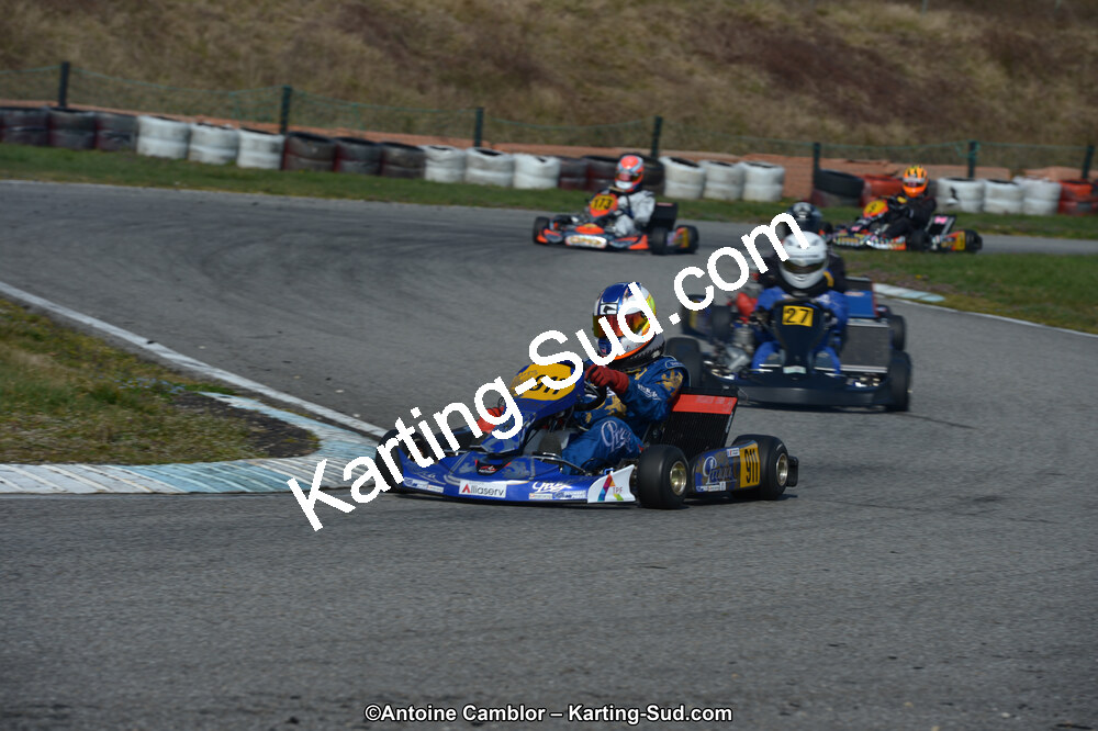 10/03/2013 : 1ère manche du Trophée Vincent Sanchez à Lavelanet (Photos Antoine Camblor) 2013 — karting
