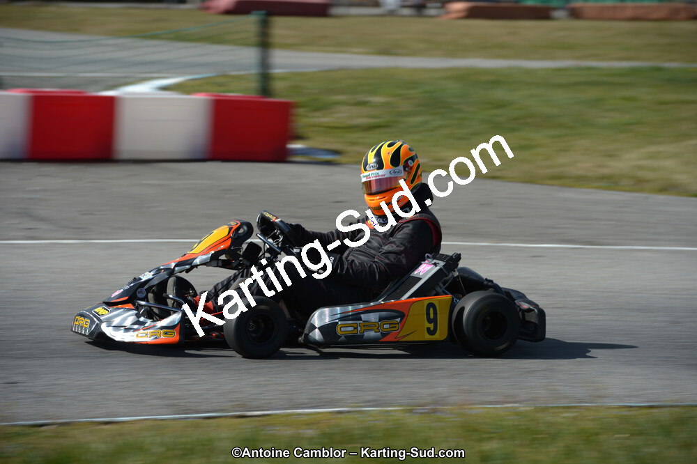 10/03/2013 : 1ère manche du Trophée Vincent Sanchez à Lavelanet (Photos Antoine Camblor) 2013 — karting