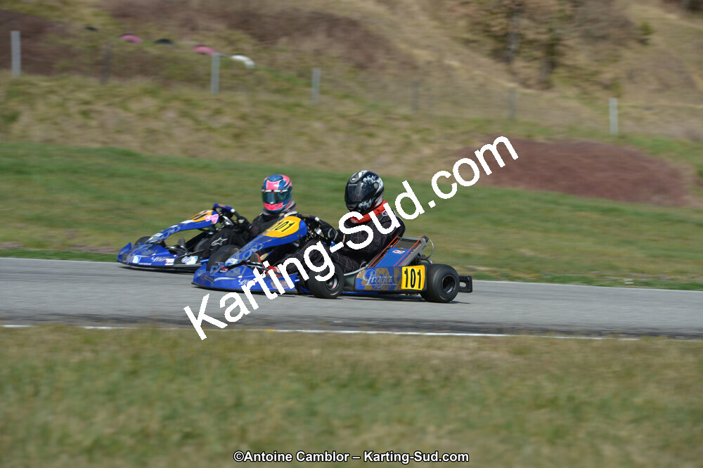 10/03/2013 : 1ère manche du Trophée Vincent Sanchez à Lavelanet (Photos Antoine Camblor) 2013 — karting