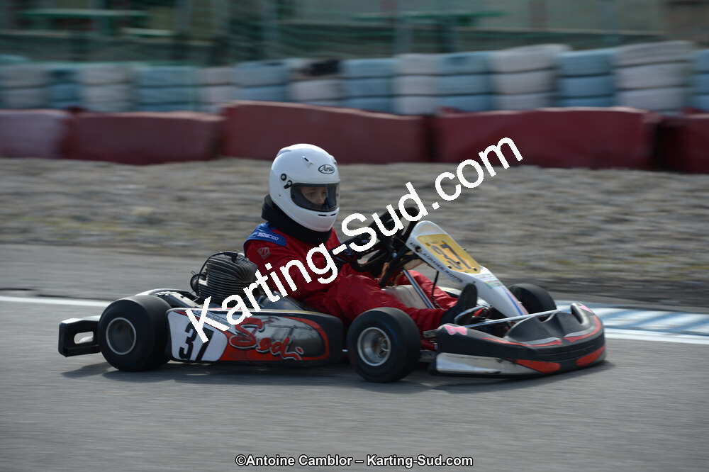 10/03/2013 : 1ère manche du Trophée Vincent Sanchez à Lavelanet (Photos Antoine Camblor) 2013 — karting