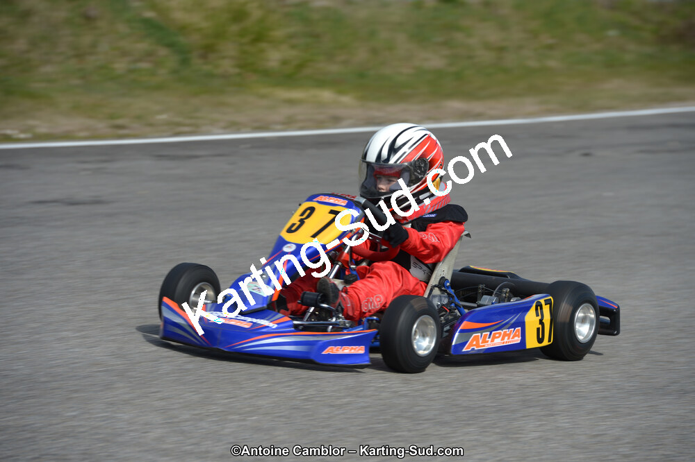 10/03/2013 : 1ère manche du Trophée Vincent Sanchez à Lavelanet (Photos Antoine Camblor) 2013 — karting