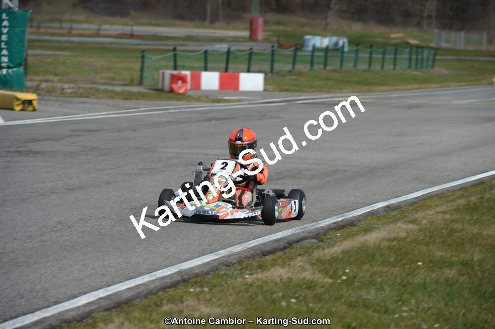 10/03/2013 : 1ère manche du Trophée Vincent Sanchez à Lavelanet (Photos Antoine Camblor) 2013 — karting