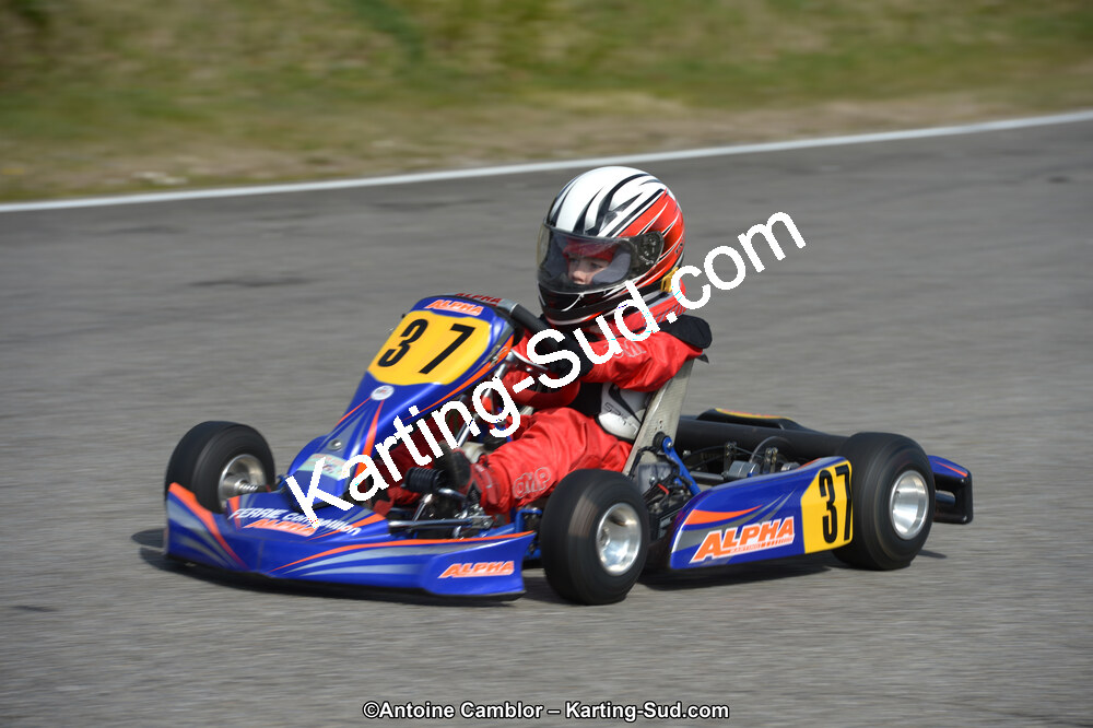 10/03/2013 : 1ère manche du Trophée Vincent Sanchez à Lavelanet (Photos Antoine Camblor) 2013 — karting