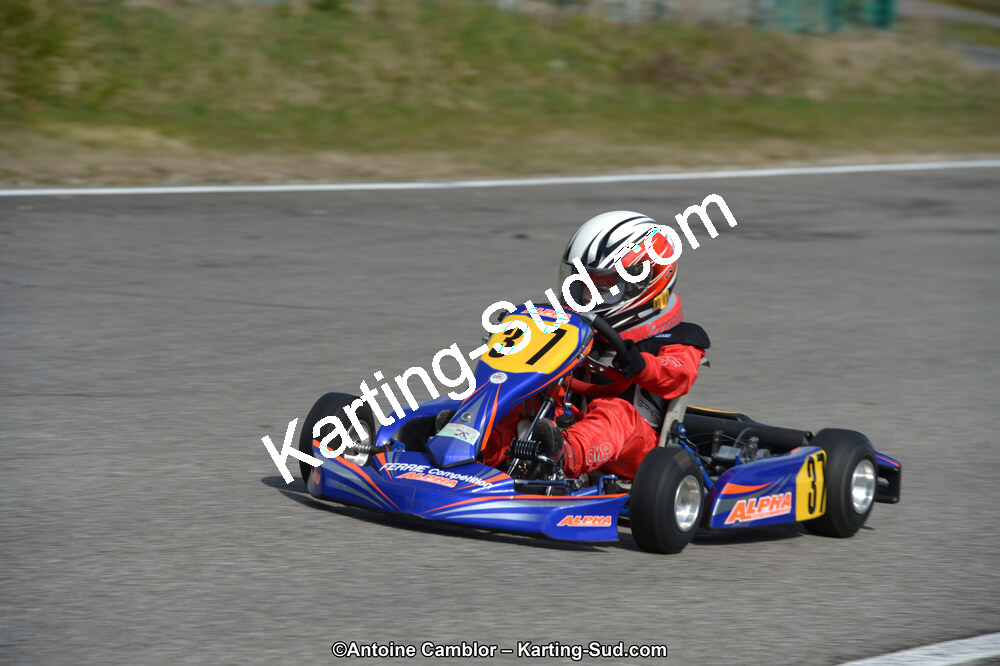 10/03/2013 : 1ère manche du Trophée Vincent Sanchez à Lavelanet (Photos Antoine Camblor) 2013 — karting